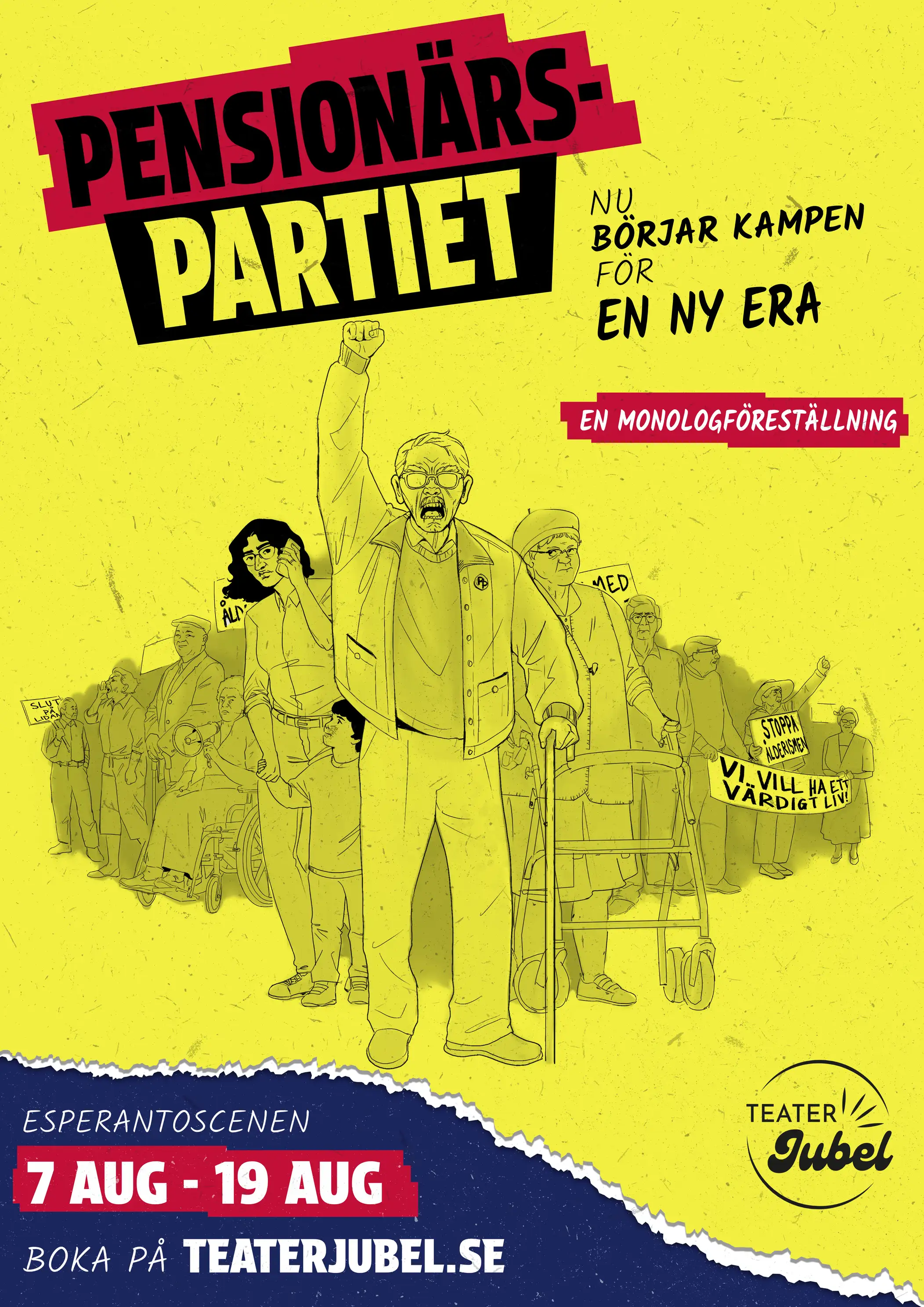 Poster Pensionärspartiet